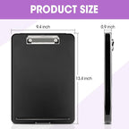 8 Pack Clipboard with Storage, High Capacity Storage Clipboard 8.5 x 11 with - Image 2