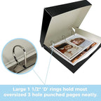 Lineco Archival Oversized 3-Ring Album Box - Image 5