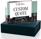 Custom Acrylic Sign Personalized, Custom Desk Name Plate, 18 Styles, - Image 3