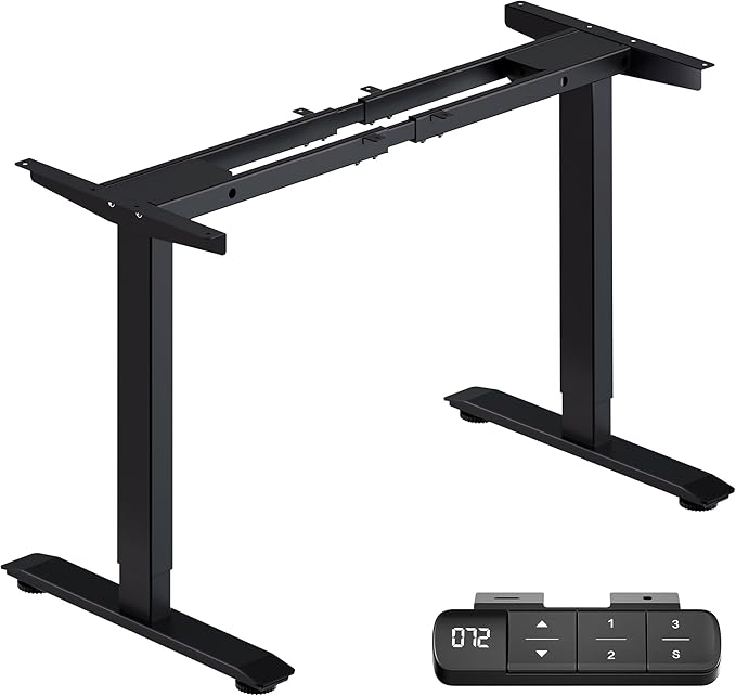 Dual Motor Electric Standing Desk Frame by Unknown