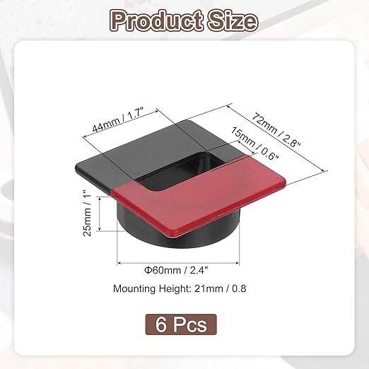 PATIKIL 2.8inch Desk Grommet - Image 2