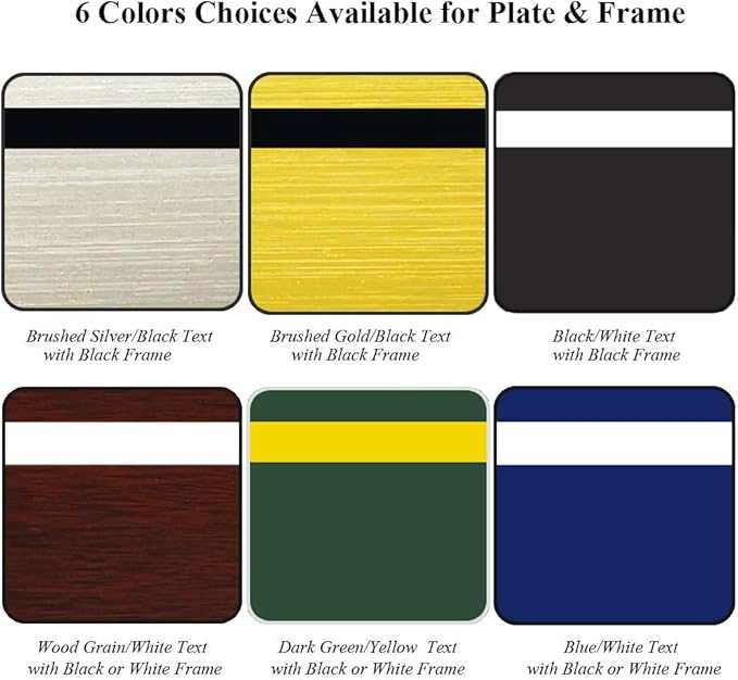 Custom Engraved Door Suite Wall Sign | Office Sign | Personalized Wall Plaque | - Image 3