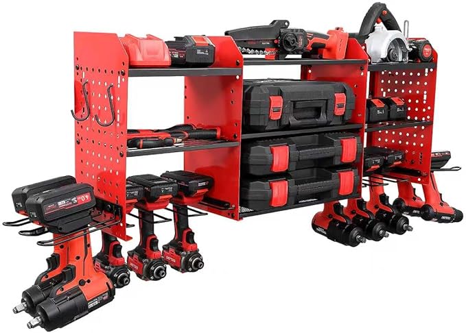 Large Power Tool Organizer Wall Mount by Unknown