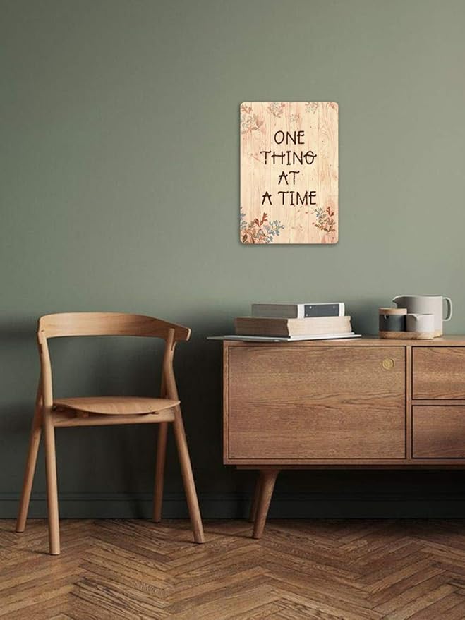 One Thing at A Time Iron 20X30 cm Retro Look Decoration Crafts Sign - Image 6
