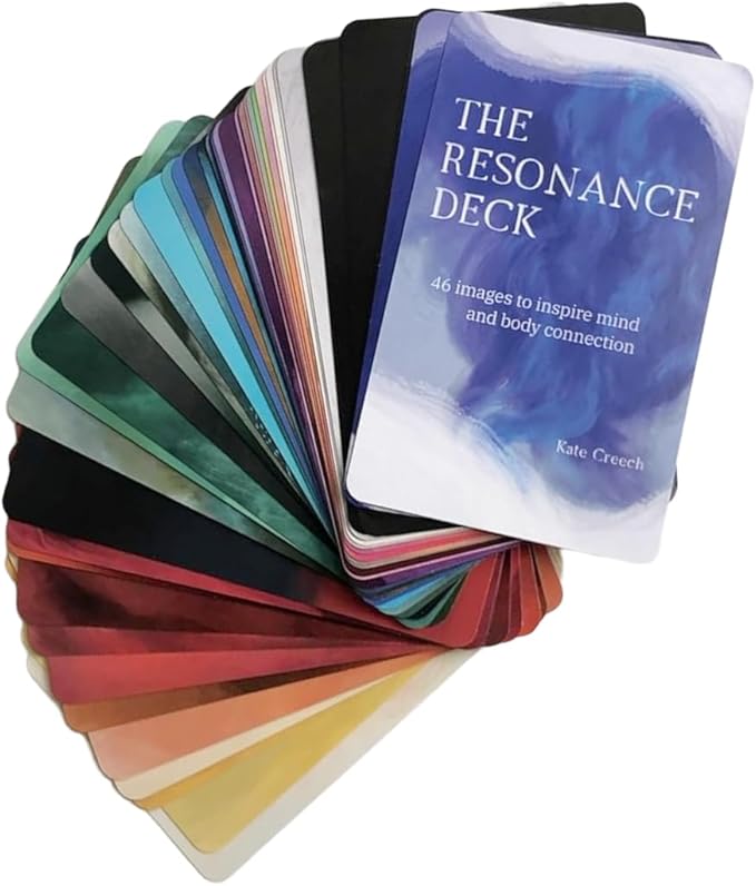 Resonance Emotion Card Deck of Abstract Art by LindsayBramanStudios