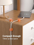 Magnetic Cable Clips, Adjustable Cord Holder Management, Adhesive Wire Keeper - Image 7