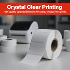 Direct Thermal Labels Roll 2-1/4" x 1-1/4", 10 Rolls, Compatible - Image 6