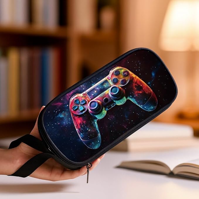 HiGaits Pencil Case for Boys, Durable Pen Box Game Controller - Image 6
