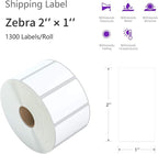 AveneMark 12 Rolls 2" x 1" Direct Thermal Labels - Image 2