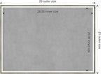 Amanti Art Silver Framed Magnetic Board 21x29 Medium Vision Board - Image 4