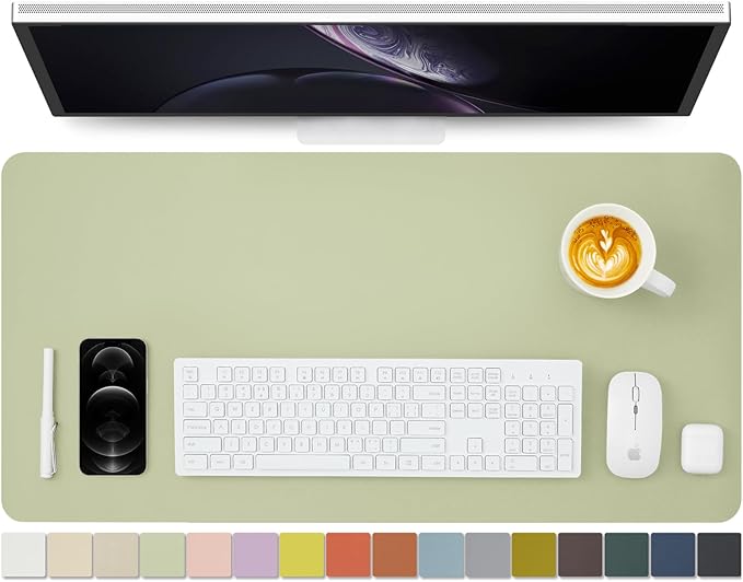 Leather Desk Mat by HOMIEAZICOZI