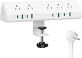 Jgstkcity Desk Clamp Power Strip, 45W Fast Charging Station, 4 USB-C, 4 USB-A by Jgstkcity