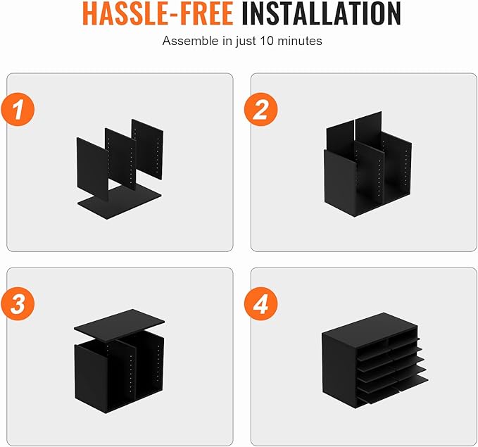 VEVOR Literature Organizers, 12 Compartments Office Mailbox - Image 6
