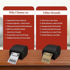 3" x 2" Direct Thermal Labels Roll, 10 Rolls, Compatible - Image 8
