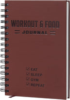 Nextnoid Hardcover Fitness & Food Journal by Nextnoid