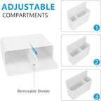 LGCLGY White Magnetic Pencil Cup, Pencil Storage Cup - Image 3