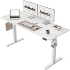 Agilestic Electric Standing Desk, 55 x 24 Inches Height Adjustable Desk