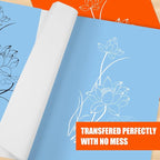 200 Sheets White Carbon Transfer PaperGraphite Tracing Paper - Image 6