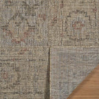 thomasville nomad flatweave area rug by gertmenian, front angle view