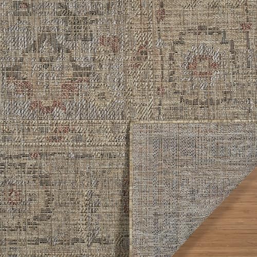 thomasville nomad flatweave area rug by gertmenian, front angle view