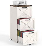 halitaa 3 drawers tall farmhouse file cabinet with, main product view