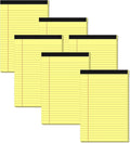 Yellow Note Pads 5x8 Small Legal Pads College Ruled Notepad by Aidunmis