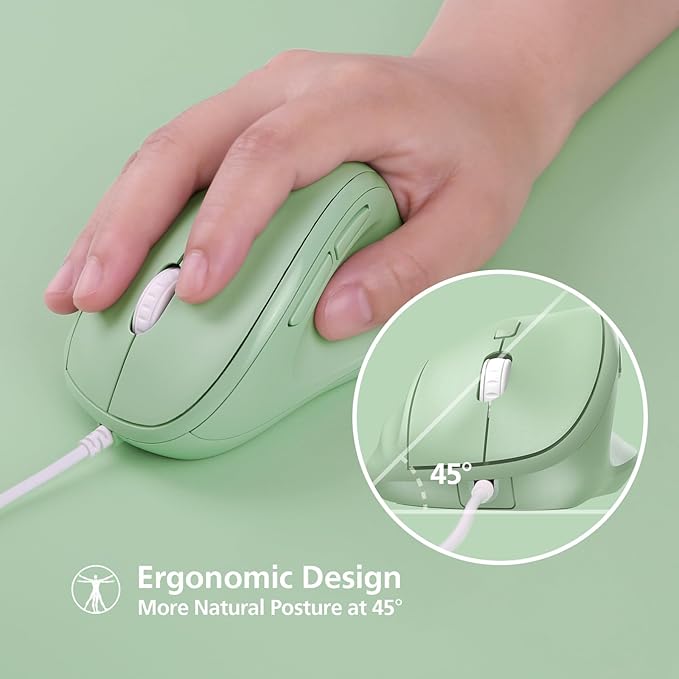 Micropack Ergonomic Mouse Wired - Image 4