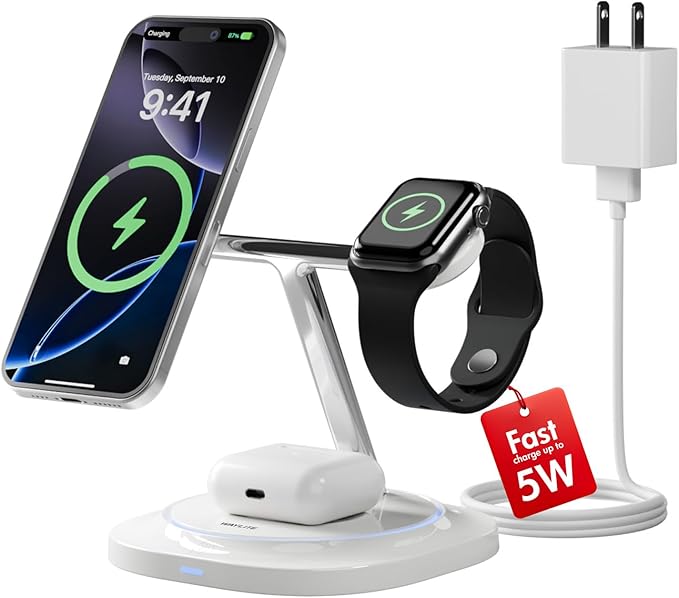 3 in 1 Magnetic Wireless Charger by WAYLITEWirelessCharger