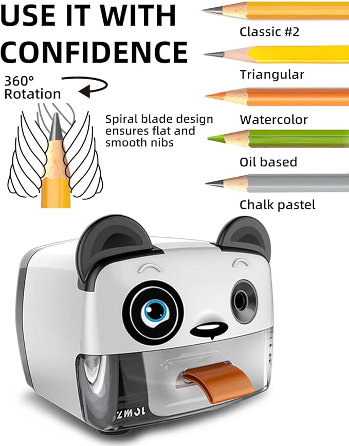 ZMOL Heavy Duty Electric Pencil Sharpener - Image 2