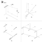 TOWON 6 x 4ft Glass Whiteboard Wall, Big Glass Dry Erase Board - Image 4