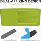 loukin Magnetic and Adhesive Marker Holder, Dry Erase Accessory Tray, Magnetic - Image 4