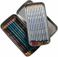 derwent pencil tin, removable tray, 33 count (2300582), main product view