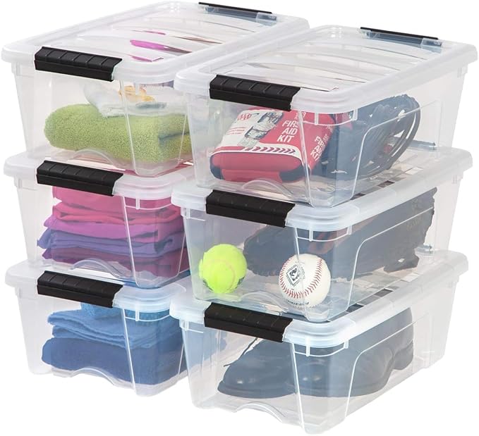 IRIS USA 13 QT Plastic Storage Box by IRISUSA