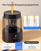ZMOL Electric Pencil Sharpener, Automatic Pencil Sharpeners Kids, Battery - Image 6