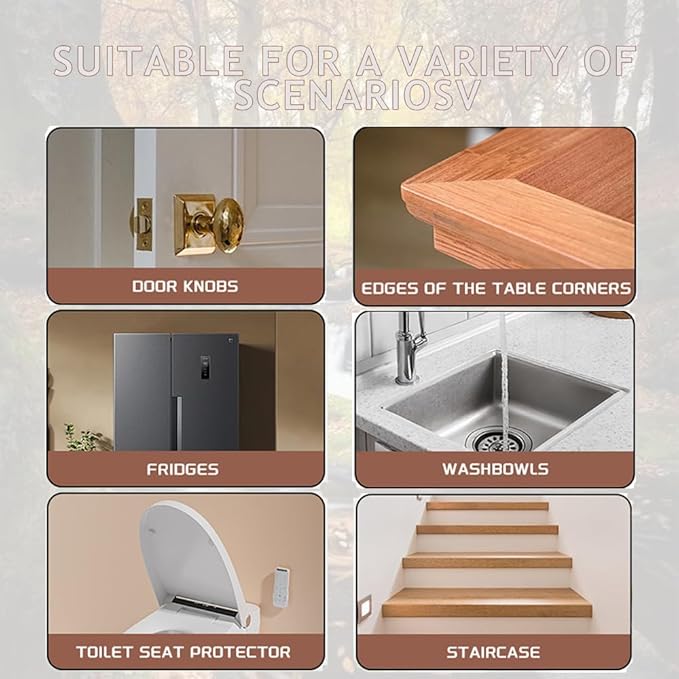 Baby Proofing Edge Protector for Baby 9.84ft Clear Edge Protector Strip Safety - Image 6
