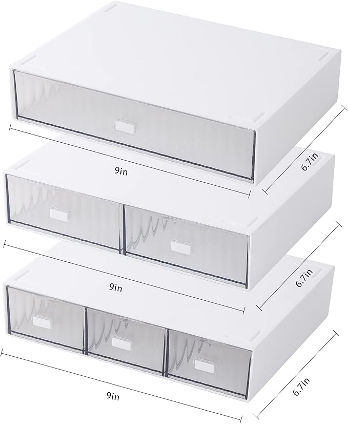 Ykpoqir Desk Organizer Stackable Storage - Image 2
