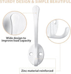 Homanu 10 Pack Coat Hooks Wall Mounted - Image 3