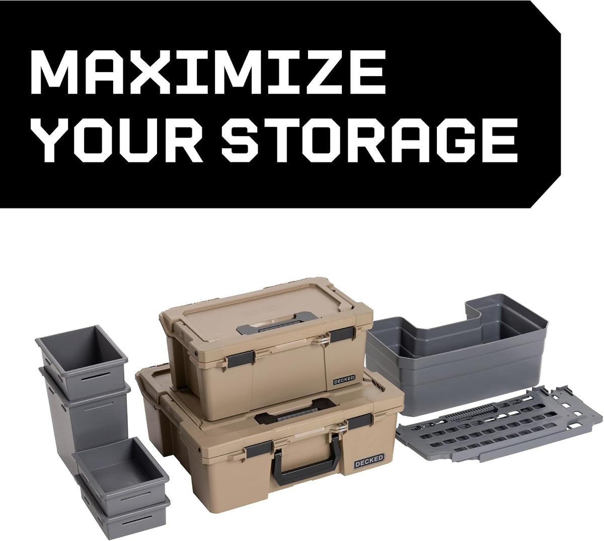 DECKED Drawerganizer | Does Not Fit Legacy drawer systems