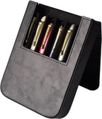 MIVLXLX Leather 6 Fountain Pen/Pencil Tray Case, Magnetic Closure - Image 9