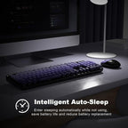 MOFII Wireless Keyboard and Mouse Combo, Full Size 2.4G Plug and Play - Image 4
