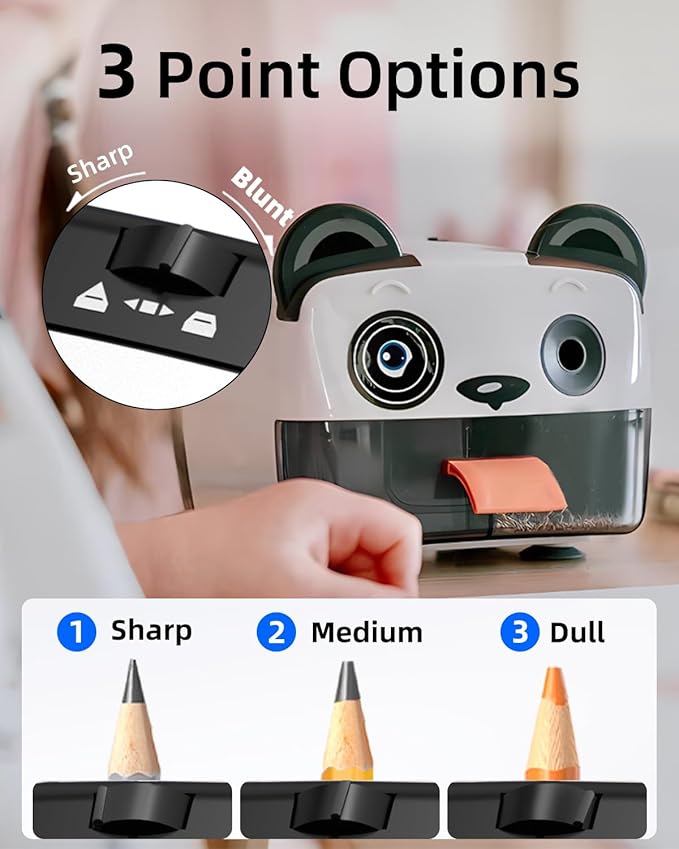 ZMOL Heavy Duty Electric Pencil Sharpener - Image 3
