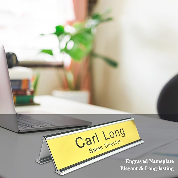 Personalised Double Side Counter Top Sign - Image 5