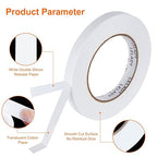 LELADY Double Sided Tape 1/2 Inch x 40 Yards- 4 Rolls Double-Sided Adhesive - Image 3
