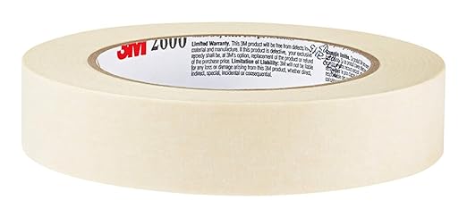3M Highland Economy Masking Tape, 3/4 inch x 60 Yards – General Purpose Crepe - Image 6