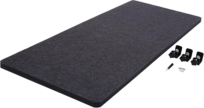 DouSeiAi Clamp-On Desk Divider, Desk Privacy Panel, Office Sound Absorbing - Image 9