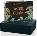 Personalized Gifts, Custom Quote Block Letter Board, Crystal-Clear Acrylic - Image 3