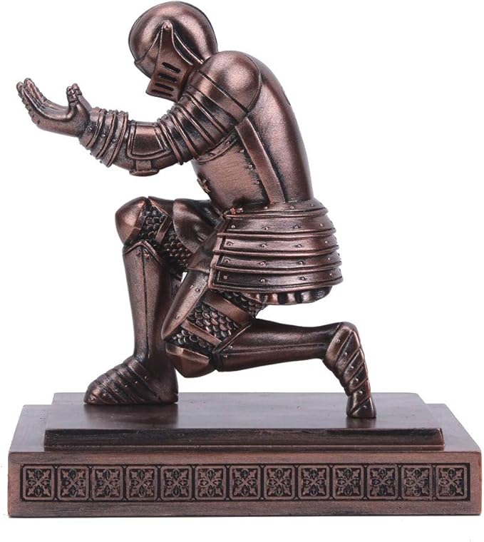 Amoysanli Knight Pen Holder Desk Organizers and Accessories Desk Decor Resin - Image 7