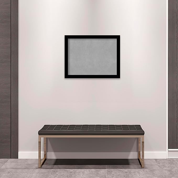 Amanti Art Black Framed Magnetic Board 21x27 Medium Vision Board - Image 6