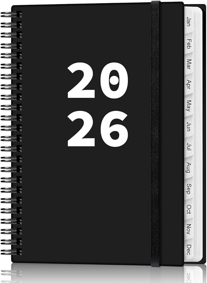 2026 Planner - Planner 2026 from January 2026 - December 2026, Weekly & Monthly by Heveboik