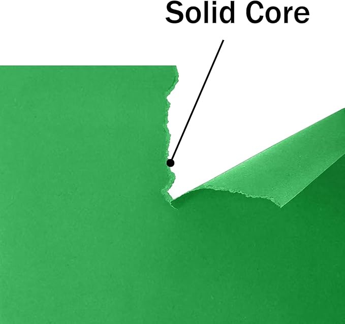 100 Sheets Green Cardstock 8.5 x 11, Goefun 80lb Green Card Stock Thick Printer - Image 3